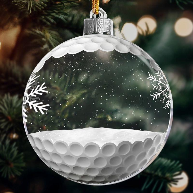Personligt Julpynt - Golf
