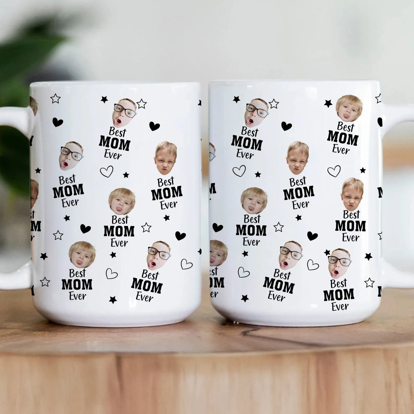 Personlig Mugg - Barnansikten