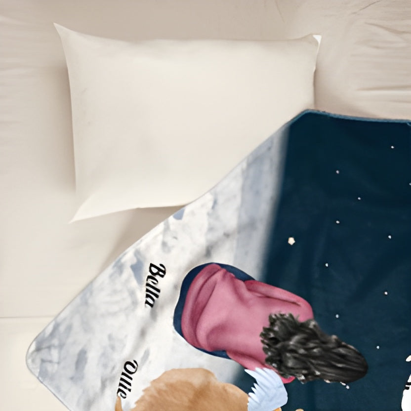 Personlig Filt - Älskade Husdjur