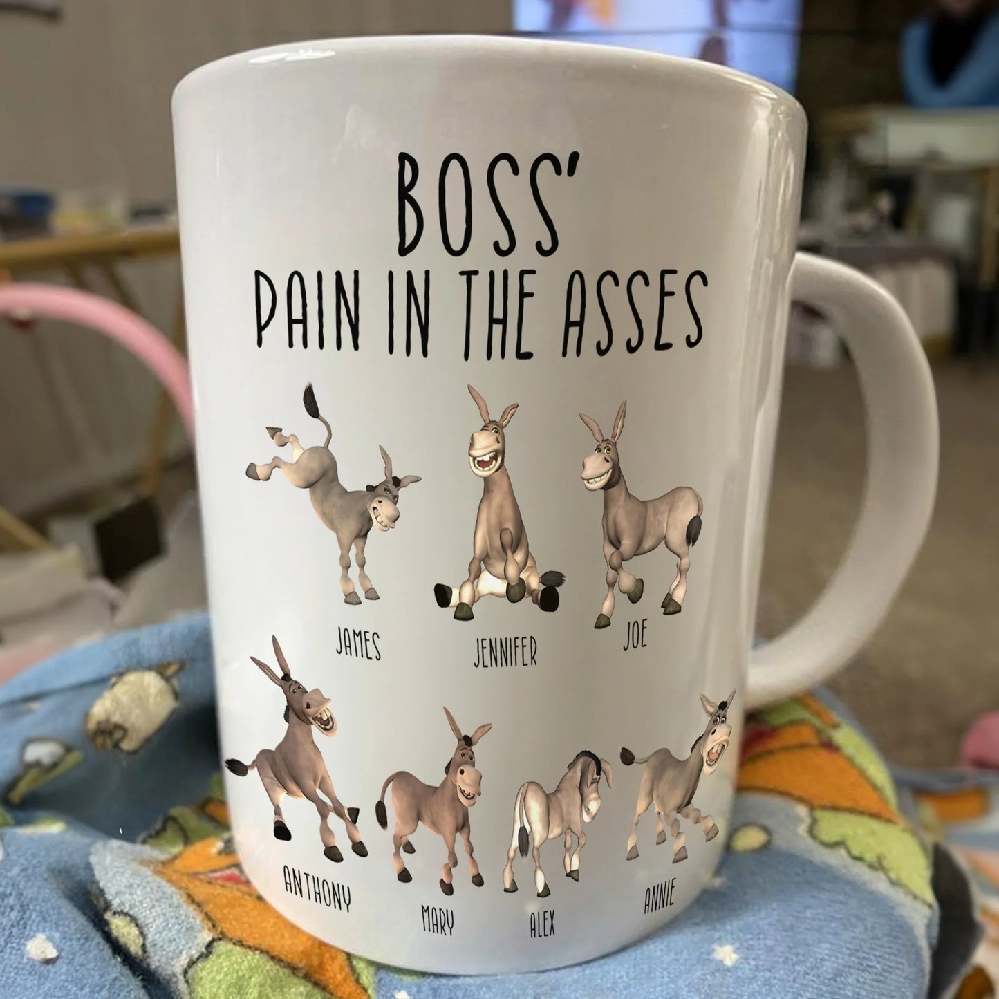Personlig Mugg - Rolig present till chefen