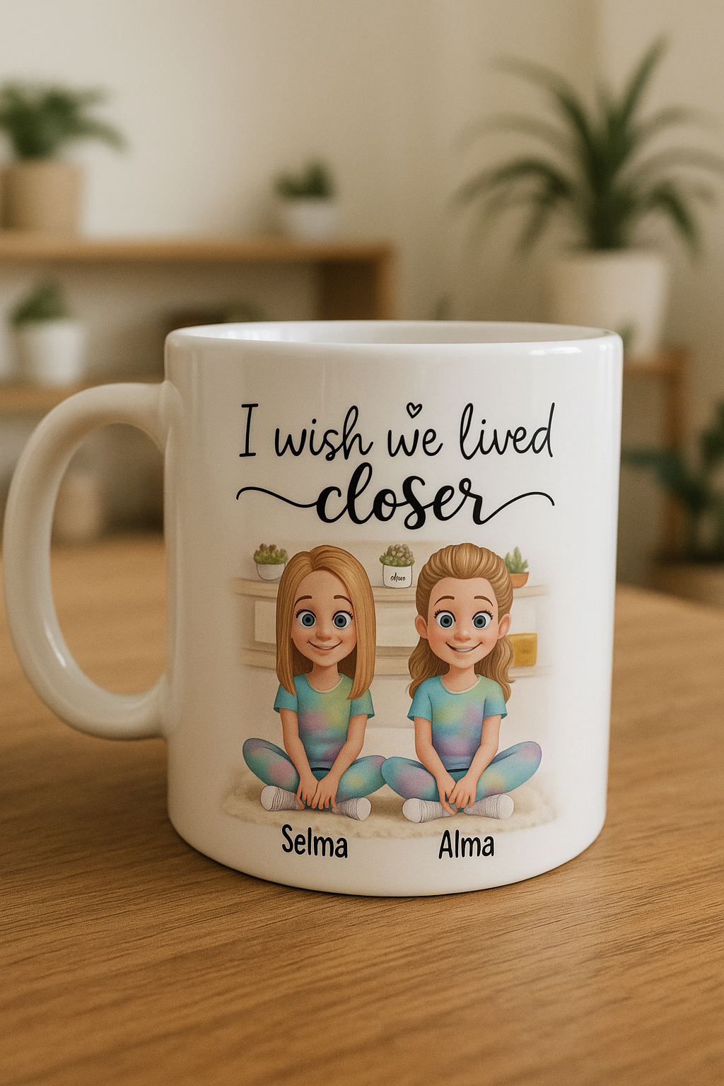 Personlig Mugg - Gåva till bästa vänner, syster