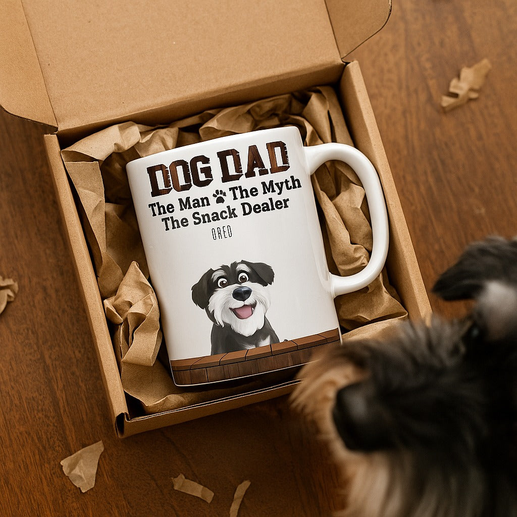 Personlig Mugg - Hundpappa