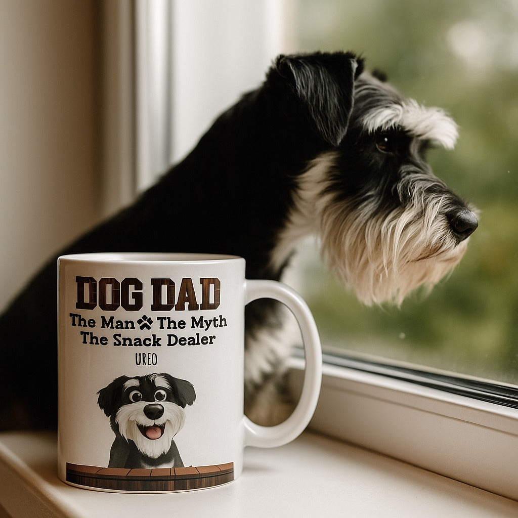 Personlig Mugg - Hundpappa