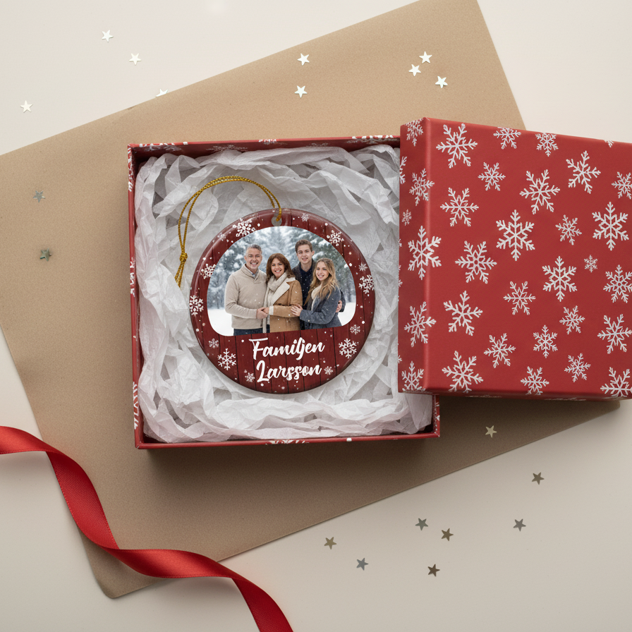 Personligt Julpynt - Foto