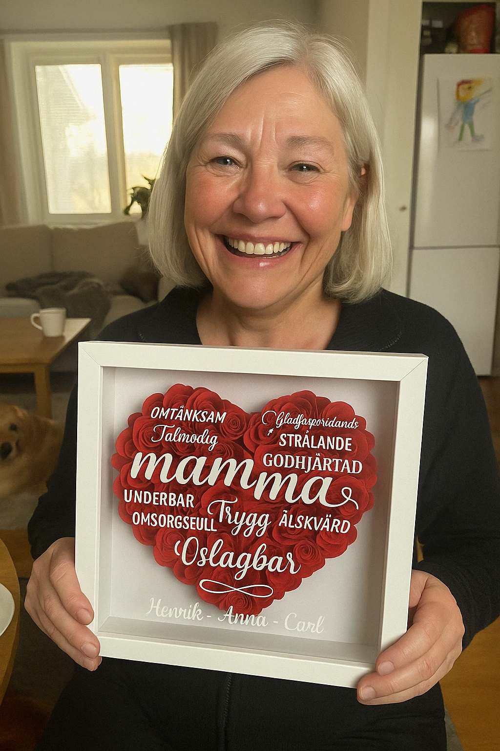 Personlig Blomlåda - Underbara Mamma