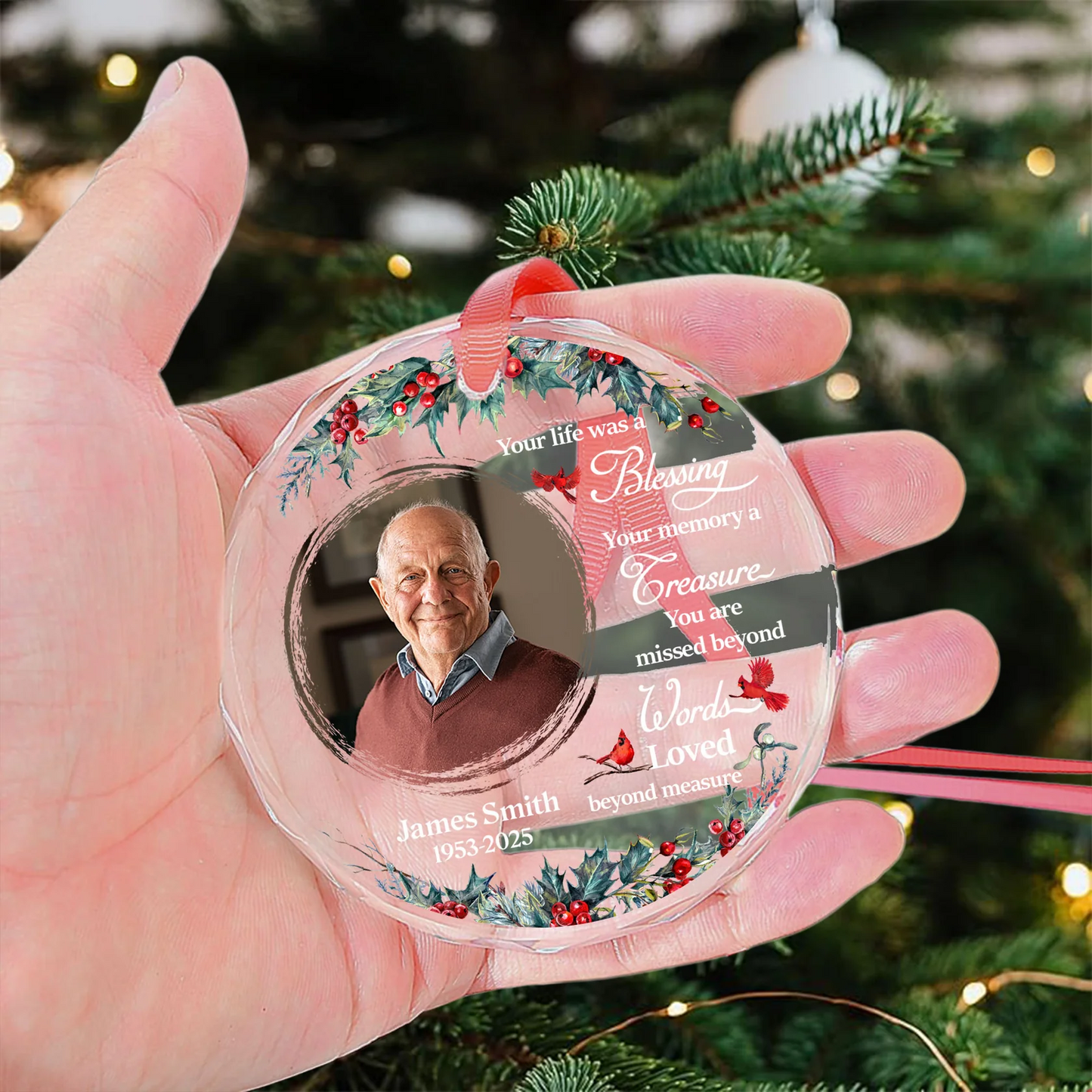 Personligt Julpynt - Minnesornament