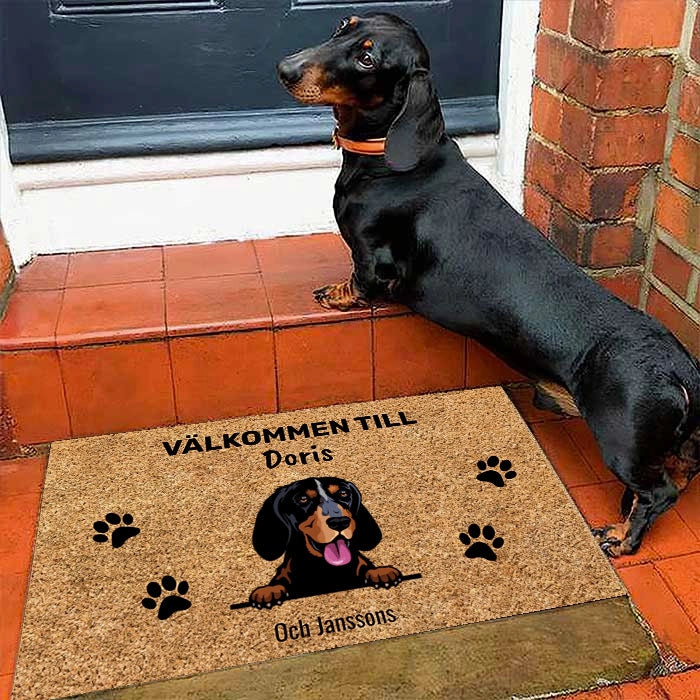 Skräddarsydd Husdjurs-Dörrmatta