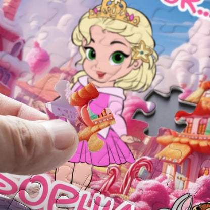 Personalisiertes Puzzle für Kinder – Prinzessin