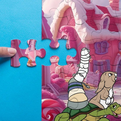 Personalisiertes Puzzle für Kinder – Prinzessin