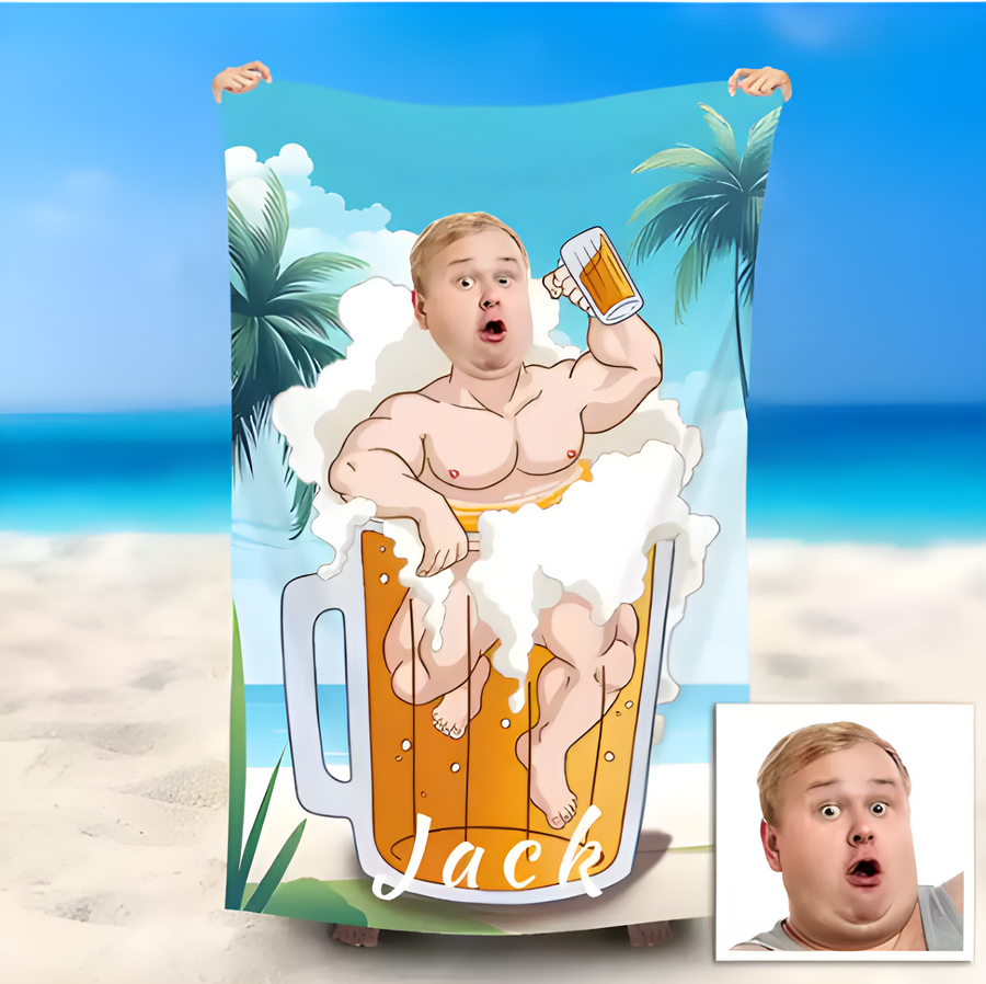 Personalisiertes Handtuch – Prost!