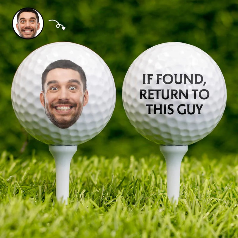 Personalisierter Golfball – Eigenes Foto