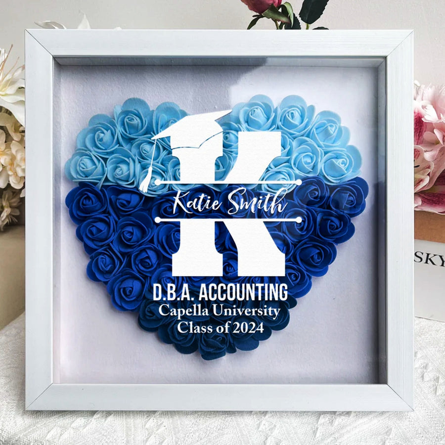 Personalisierter Blumenkasten – Buchstabe