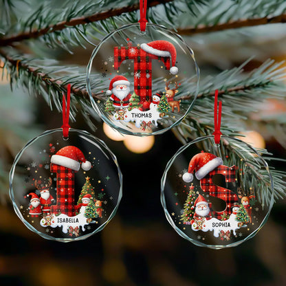 Personligt Julpynt - Julfalfabet