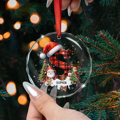 Personligt Julpynt - Julfalfabet