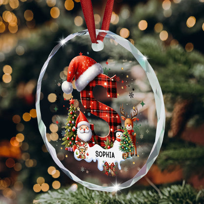 Personligt Julpynt - Julfalfabet