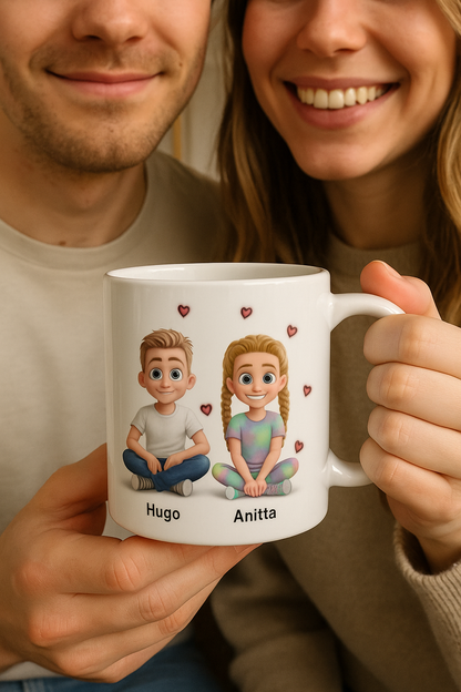 Personalisierte Tasse – Mein Schatz