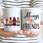 Personlig Mugg - Always Friends