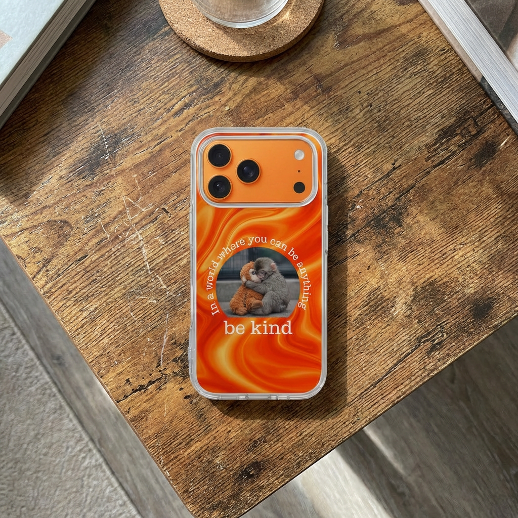 Personligt Mobilskal - Baby Punch Monkey