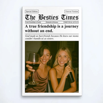 Personlig fotoposter - Tidningen The BFF Times