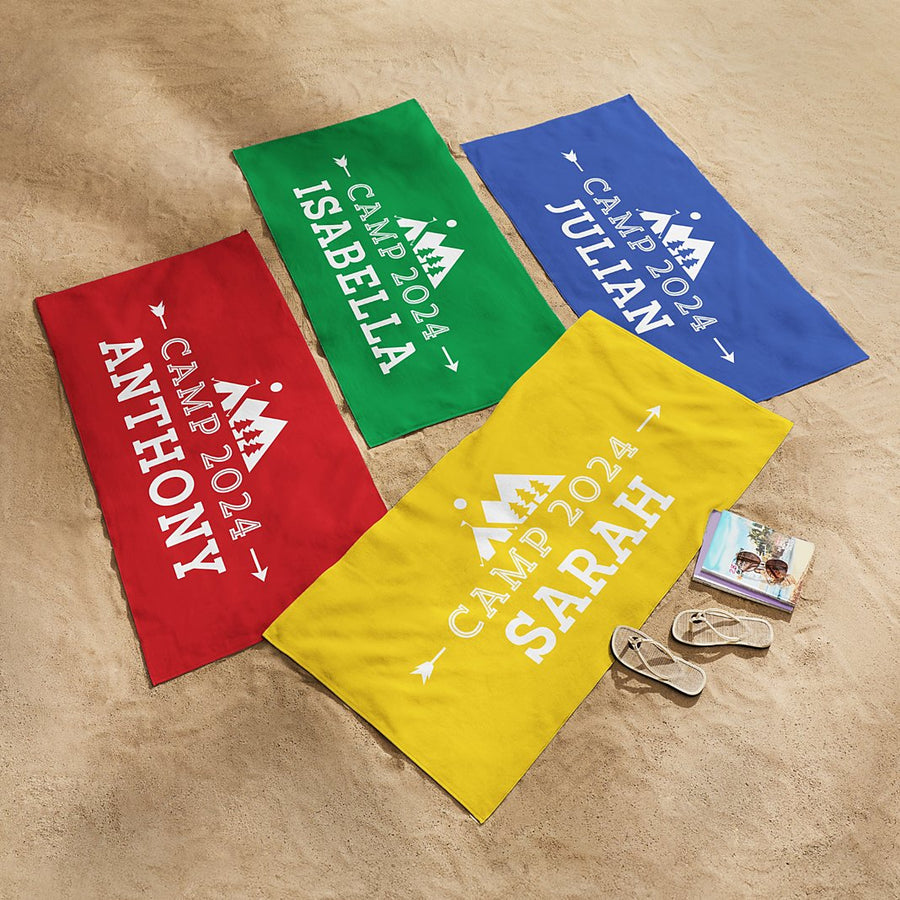 Personalisiertes Handtuch – Camp 2025