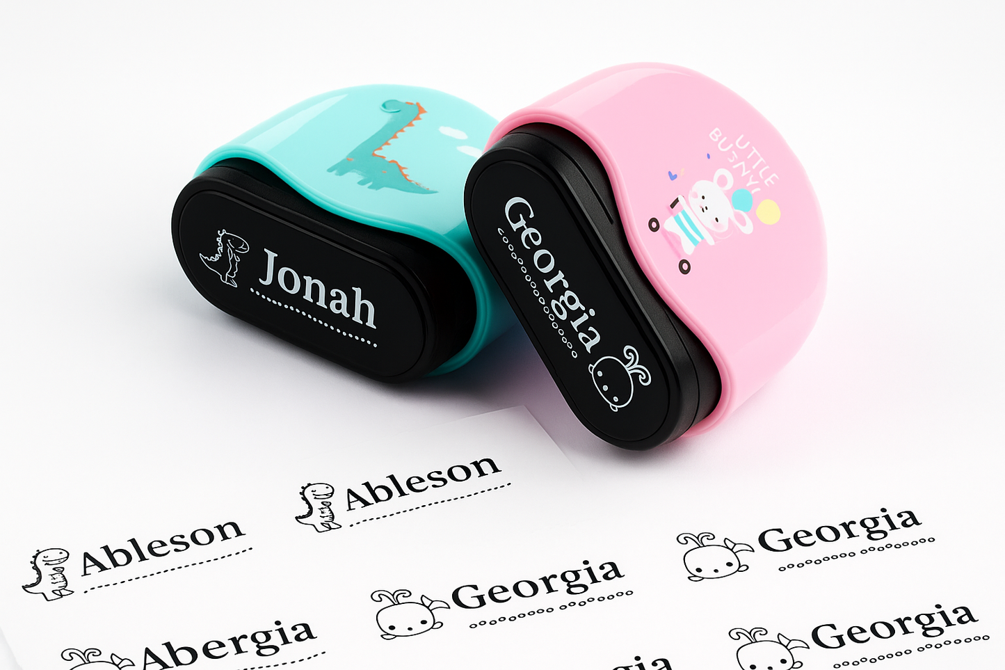 Anpassad namnstämpel för barn