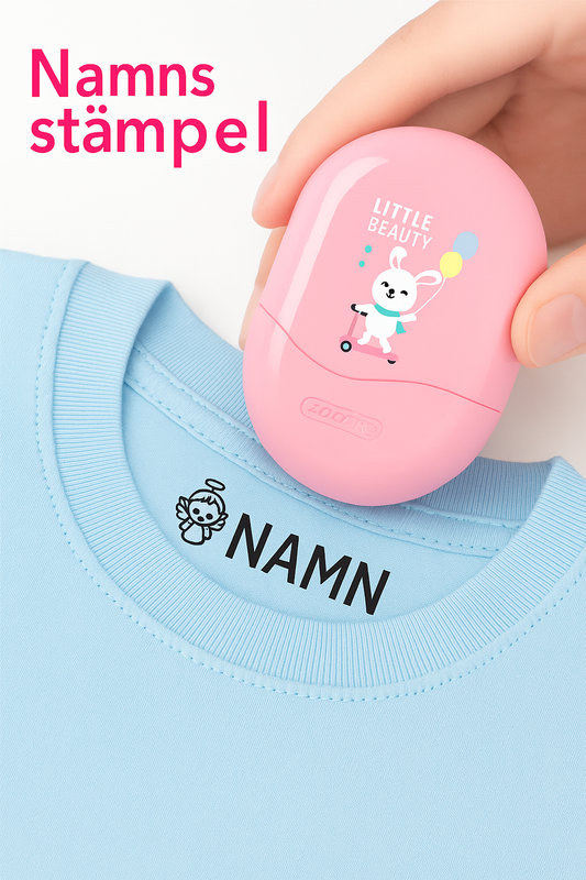 Anpassad namnstämpel för barn