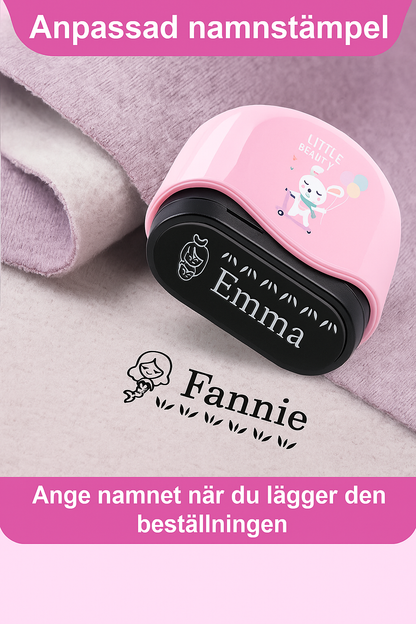 Anpassad namnstämpel för barn