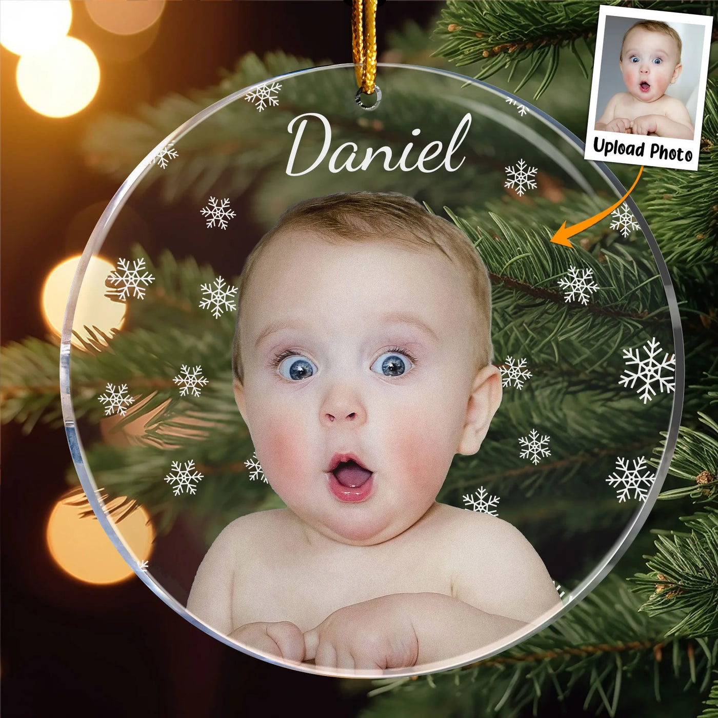 Personalisierte Weihnachtsdeko – Das erste Weihnachten