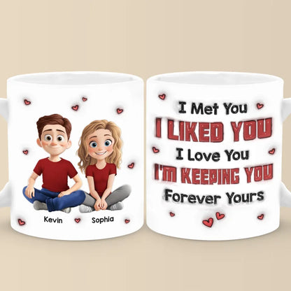Personalisierte Tasse – Mein Schatz