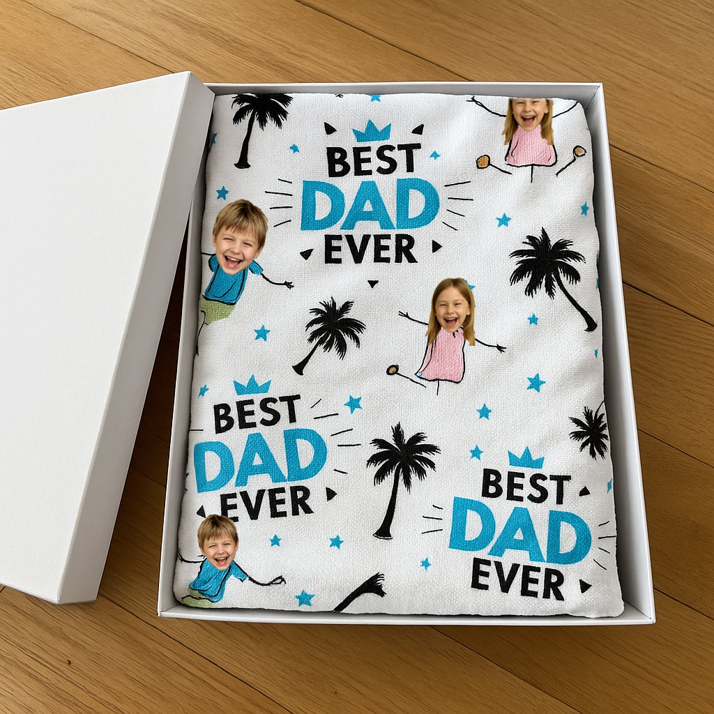 Personlig håndkle – Verdens beste pappa