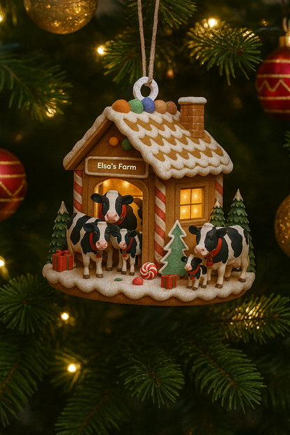 Personalisierte Weihnachtsdeko – Das Leben ist besser mit Muh