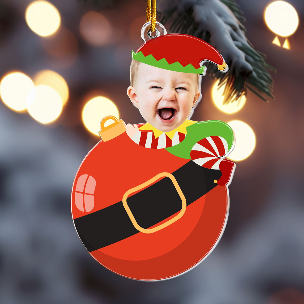 Personlig julepynt – Eget foto