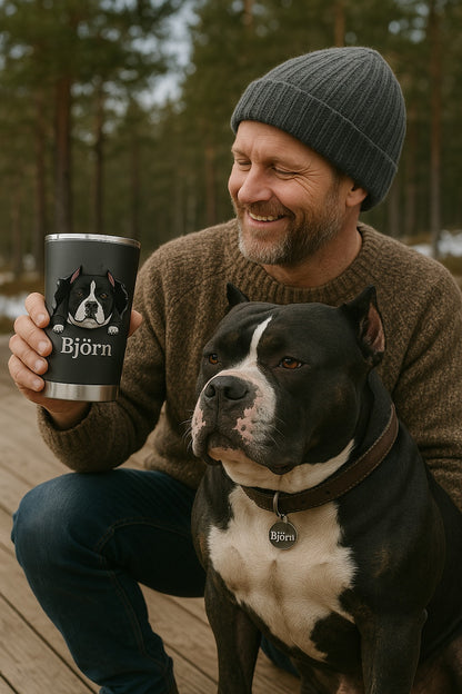 Personalisierter Thermobecher – Hundeliebhaber