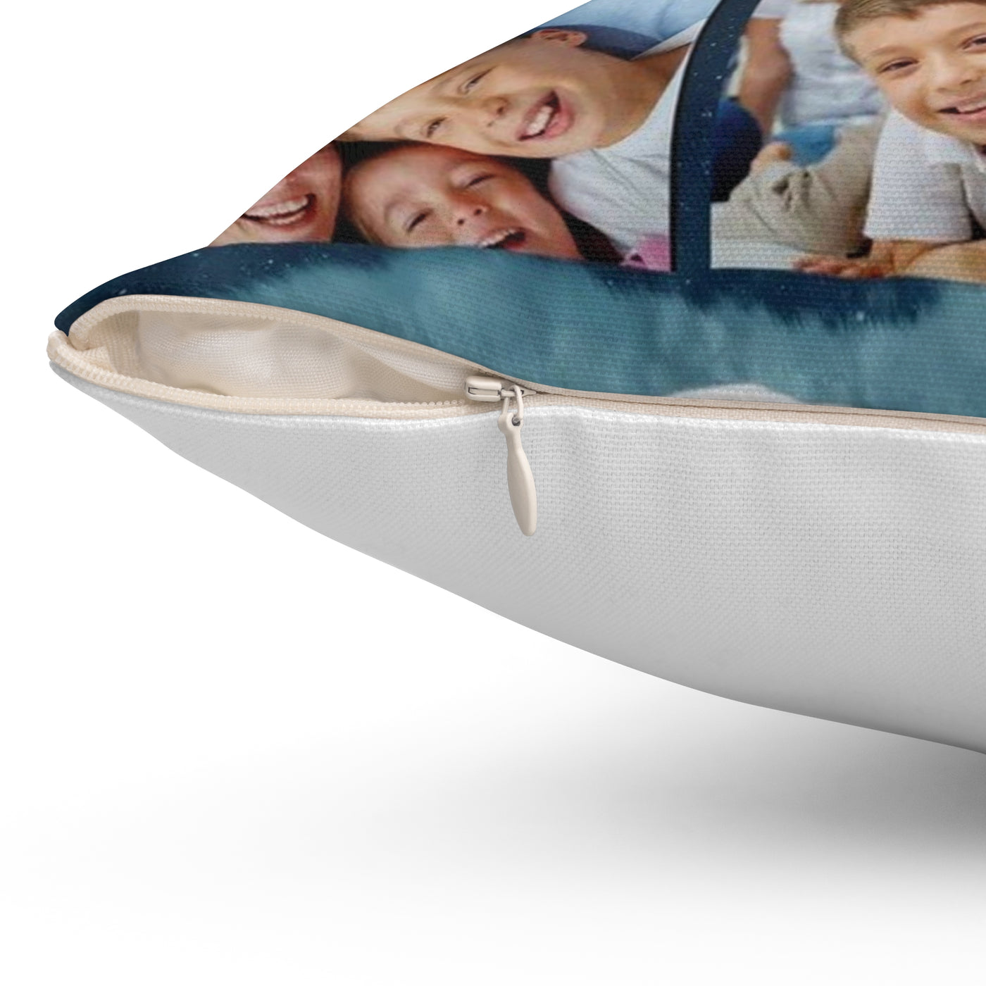 Personalisierter Kissenbezug – Familienfotobuch