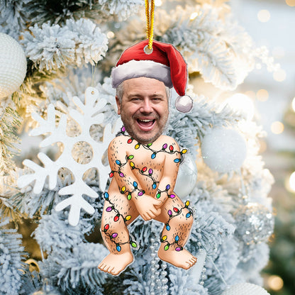 Personligt Julpynt - Generad Tomte