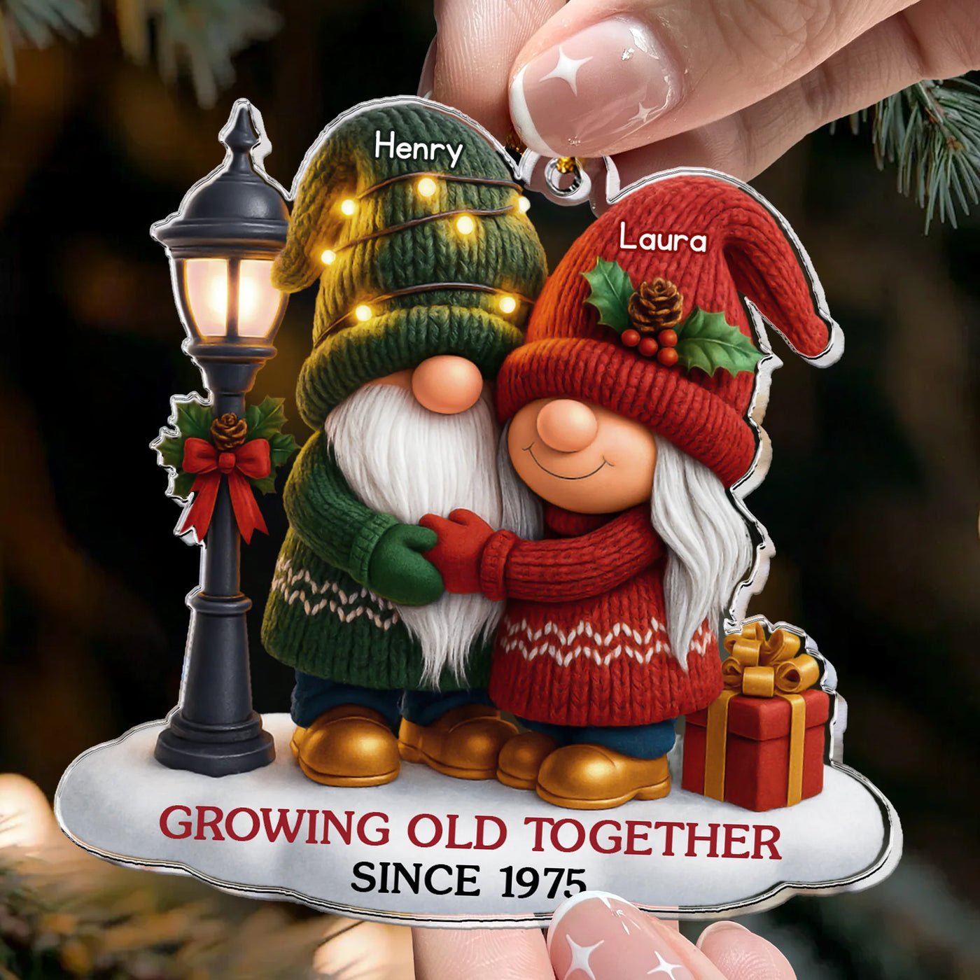 Personalisierte Weihnachtsdeko – Wichtel