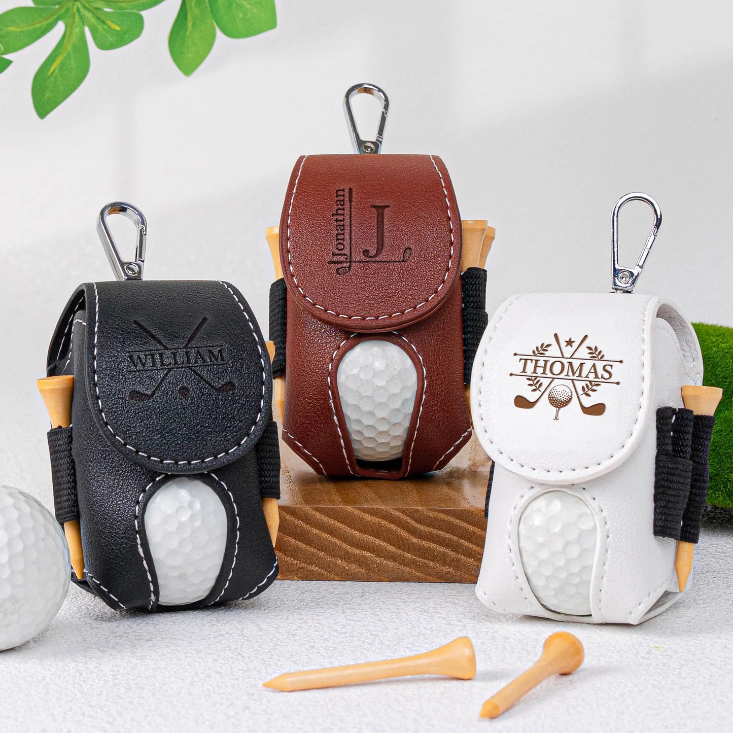 Personlig golfbollshållare - Golfälskare
