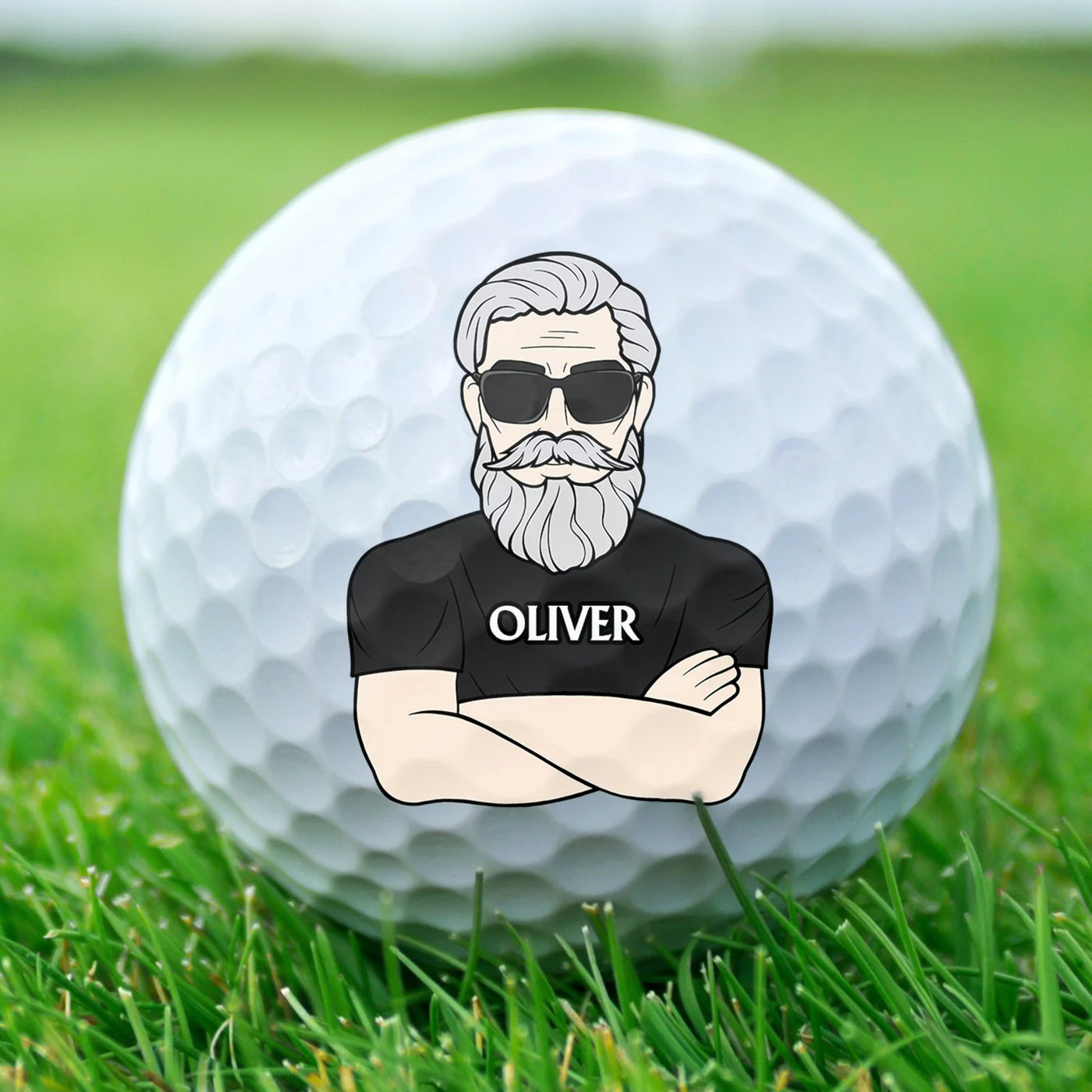 Personoitu golfpallo – The GolfFather