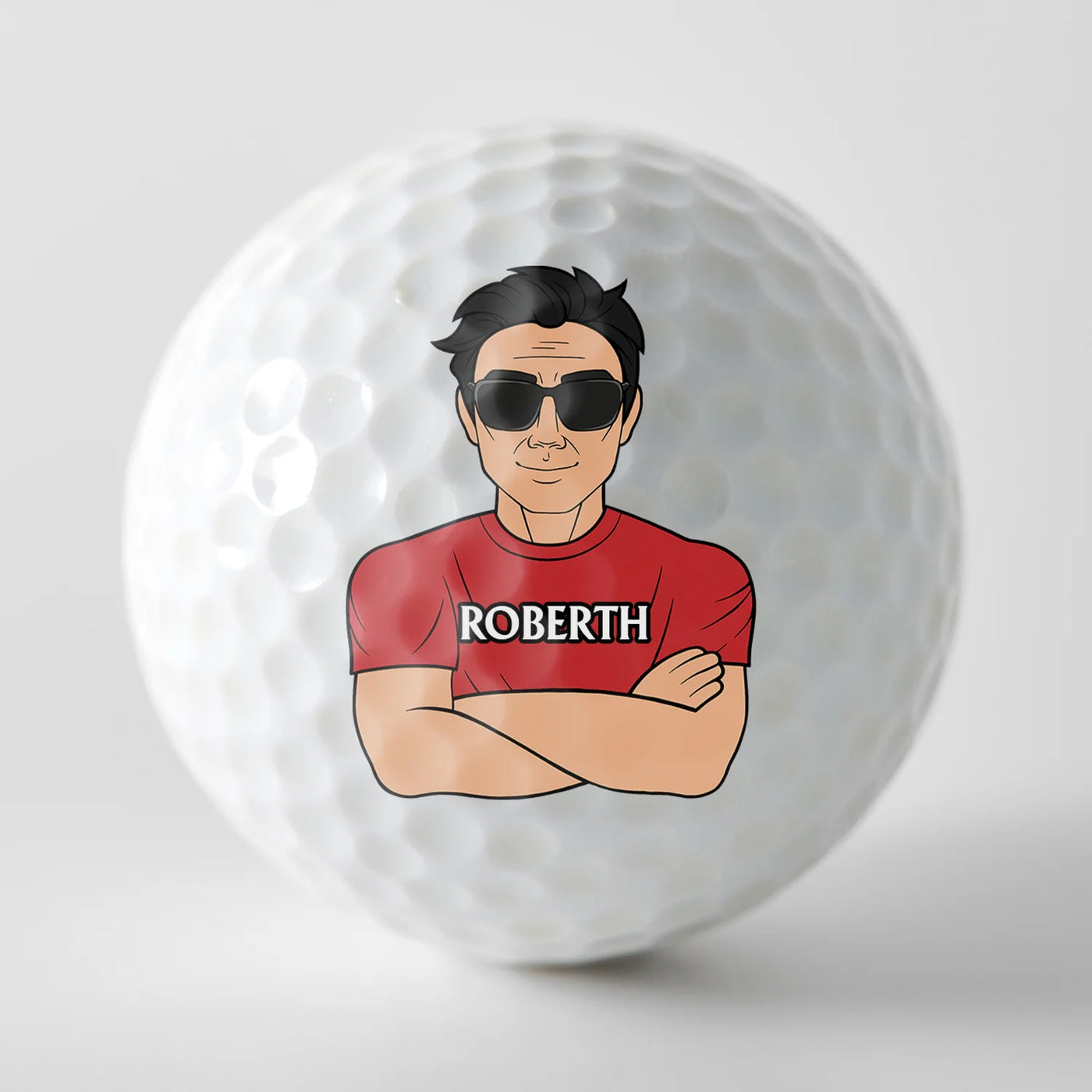 Personoitu golfpallo – The GolfFather
