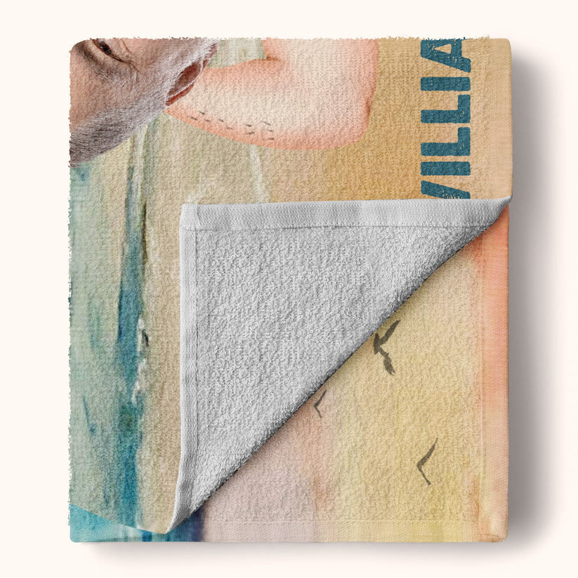 Personalisiertes Handtuch – Vaterfigur