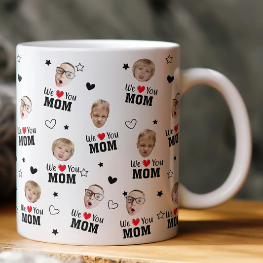 Personlig Mugg - Barnansikten