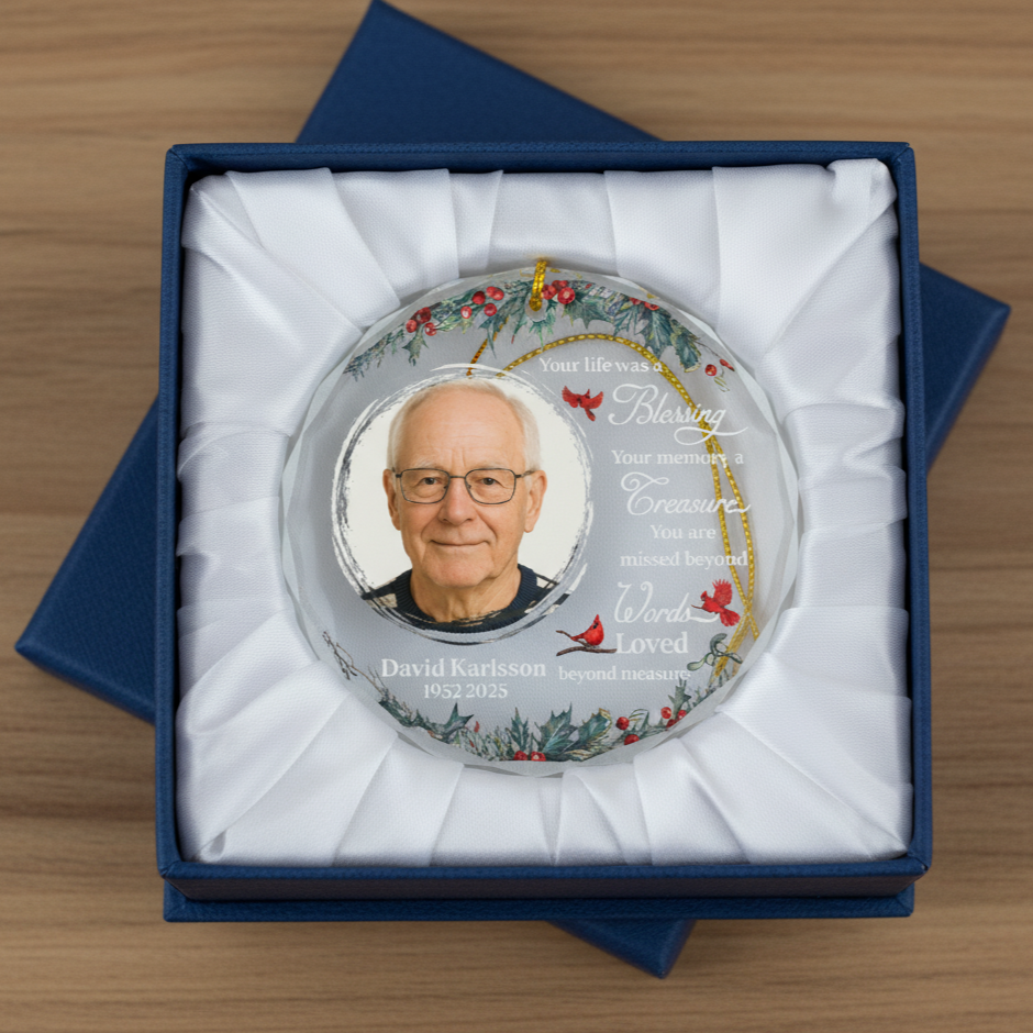 Personligt Julpynt - Minnesornament