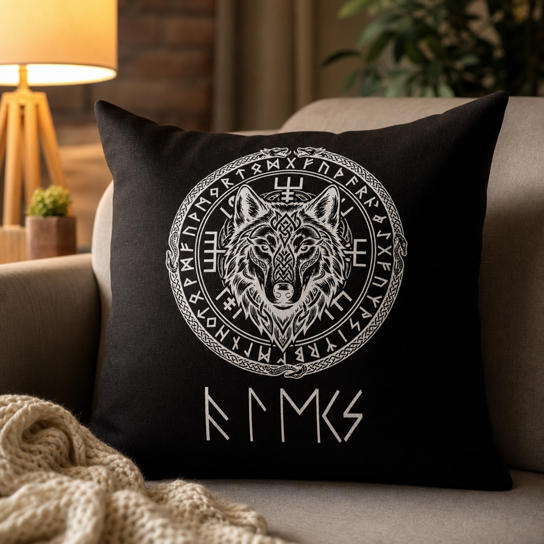 Personalisierter Kissenbezug – Nordische Mythologie