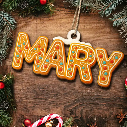 Personalisierter Weihnachtsschmuck – Weihnachtsbrief