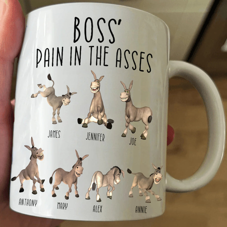 Personalisierte Tasse – Lustiges Geschenk für den Chef