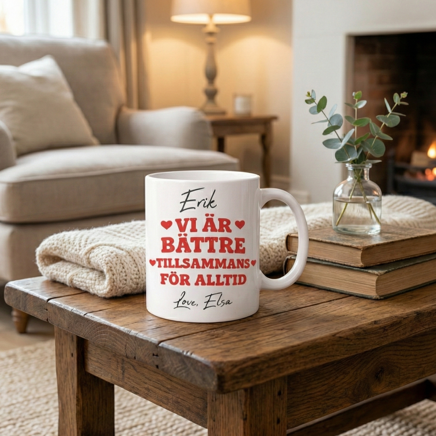 Personlig Mugg - Tillsammans för alltid