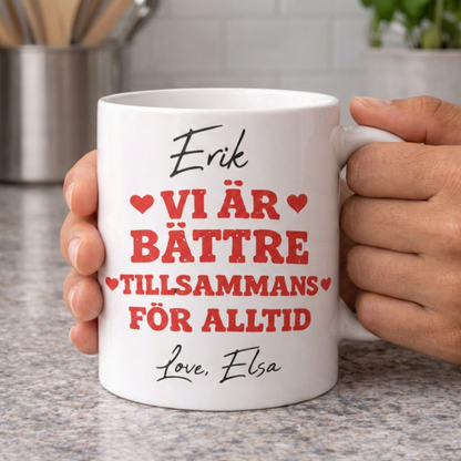 Personlig Mugg - Tillsammans för alltid
