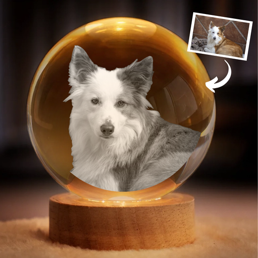 Personlig Fotoglob - Husdjur