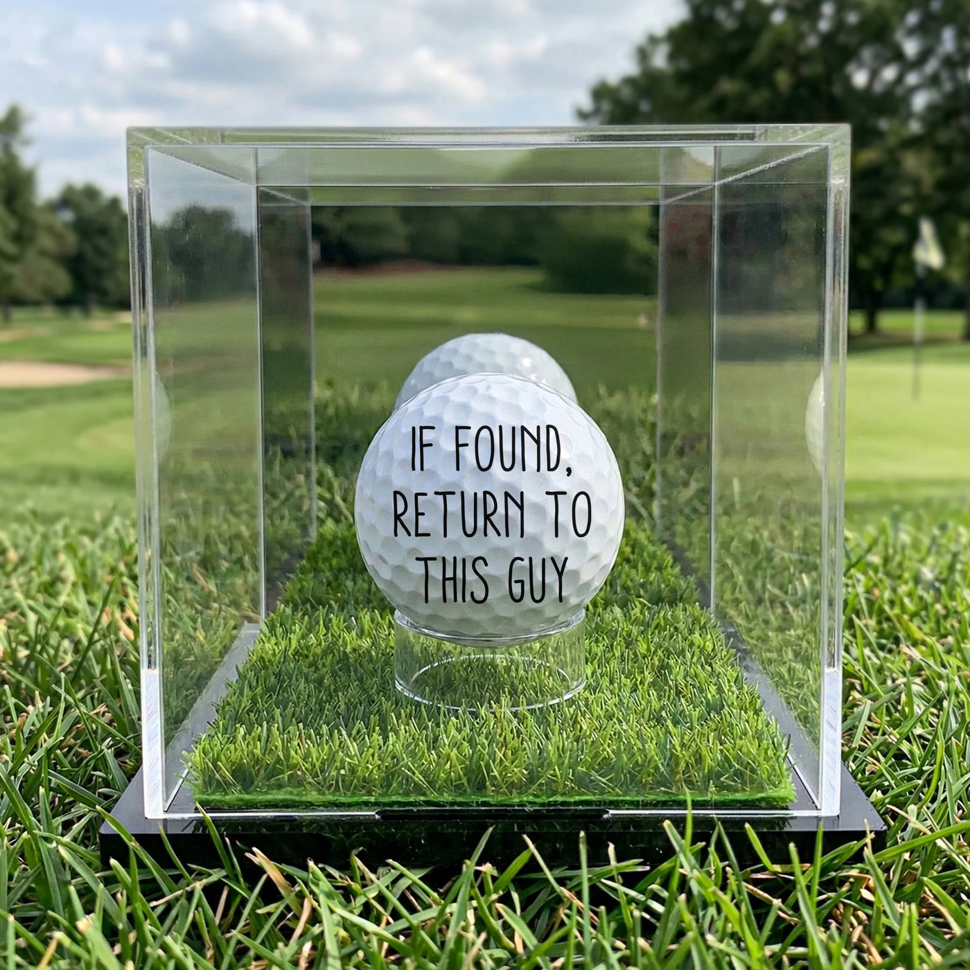 Personalisierter Golfball – Eigenes Foto