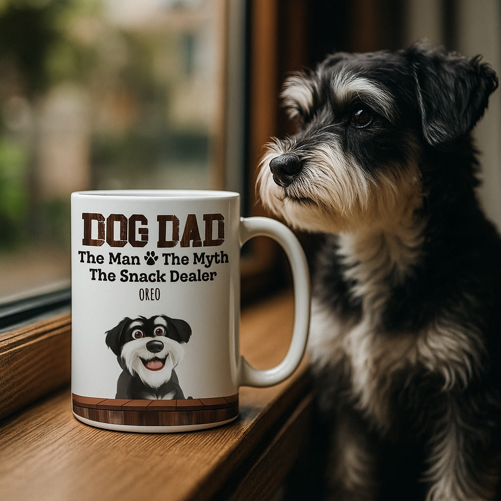 Personlig Mugg - Hundpappa